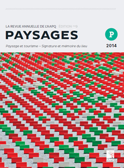 page couverture de la revue